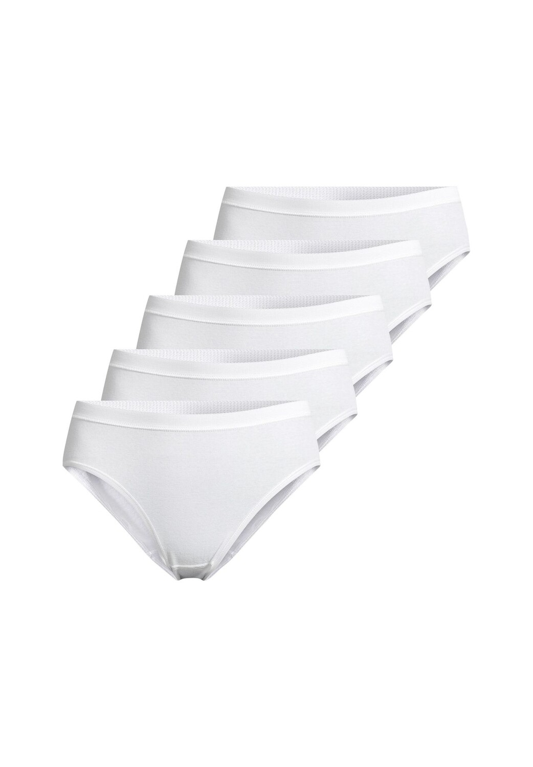 Трусы миди, набор из 5 шт в тонкую рубчик -con-ta-, белый
Трусы миди, набор из 5 шт в тонкую рубчик -con-ta-, белый