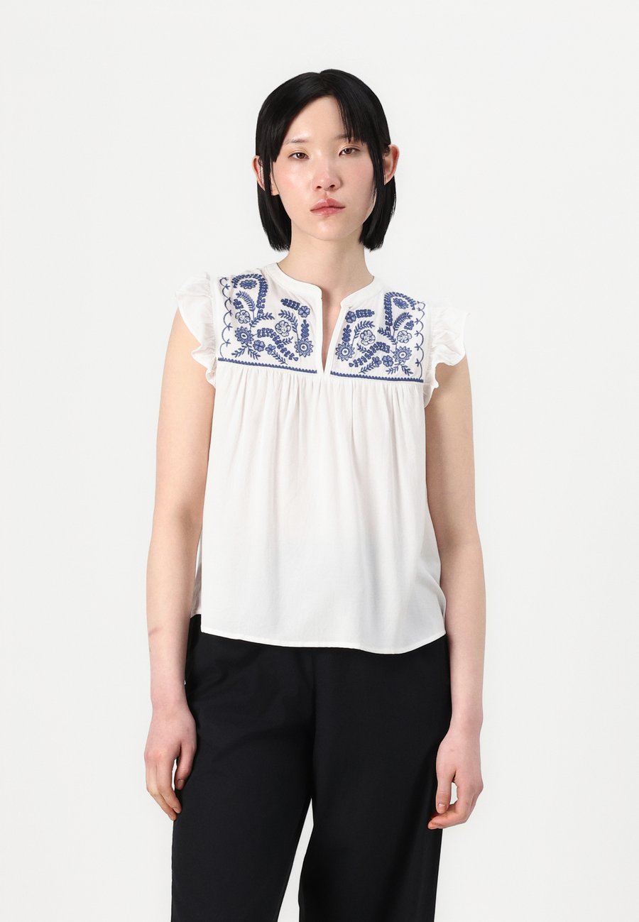 Блуза ONLY ONLVESTINE , Cloud Dancer/Blue/Beige
Блуза ONLY ONLVESTINE , Cloud Dancer/Blue/Beige