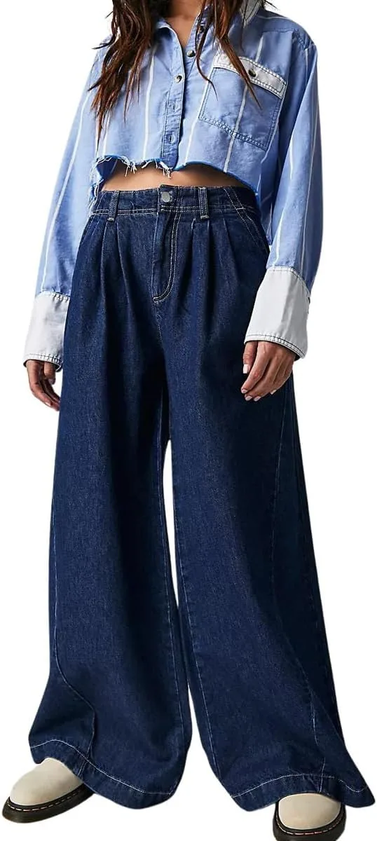 Женские бойфренд джинсы-карго Y2K с широкими штанинами chouyatou
Женские бойфренд джинсы-карго Y2K с широкими штанинами chouyatou