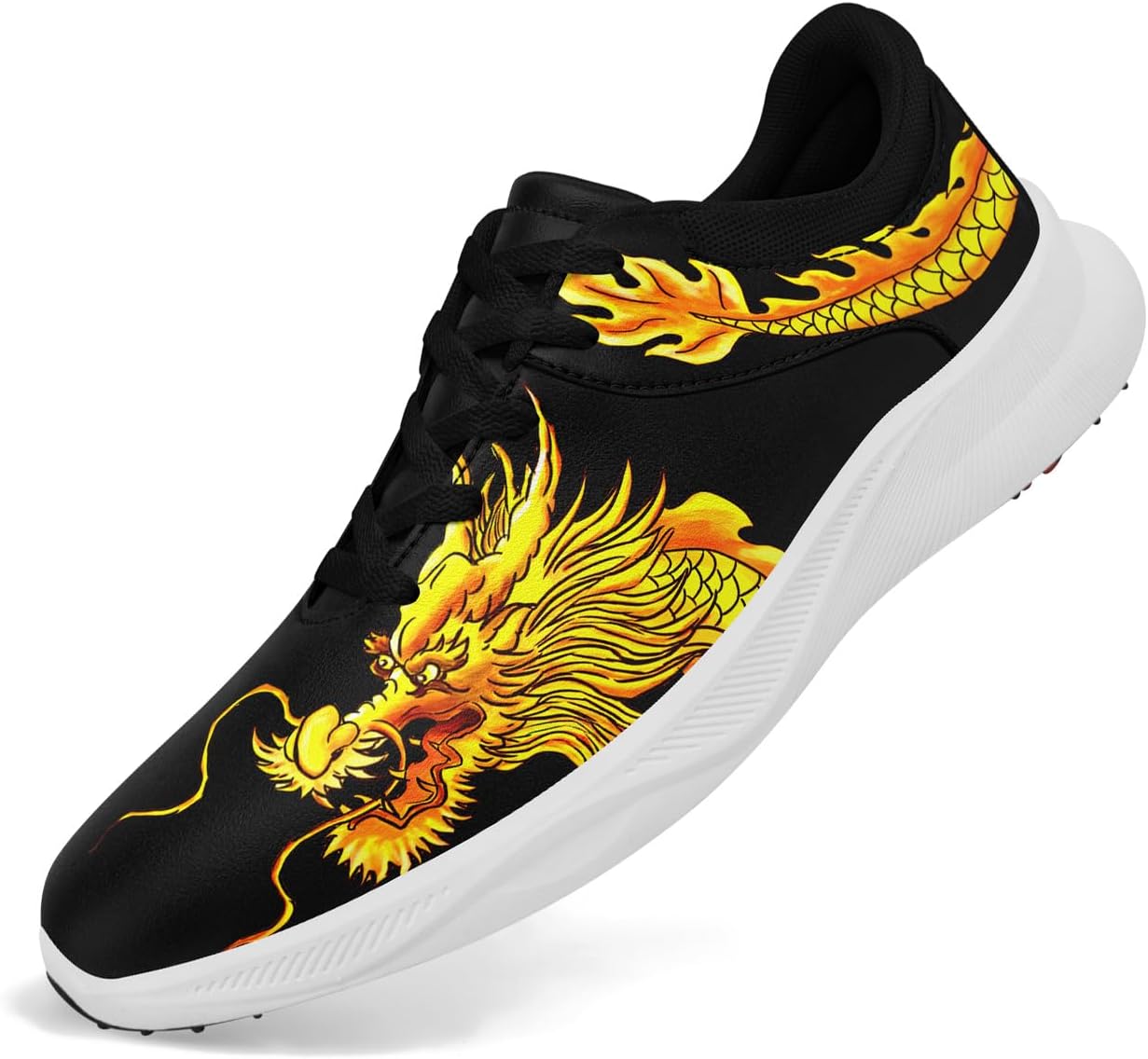 Мужские гольф-туфли Dragon, спортивные кроссовки для гольфа без шипов, противоскользящие, с амортизацией, водонепроницаемые, для ходьбы, для женщин Coolcustomize, желтый
Мужские гольф-туфли Dragon, спортивные кроссовки для гольфа без шипов, противоскользящие, с амортизацией, водонепроницаемые, для ходьбы, для женщин Coolcustomize, желтый