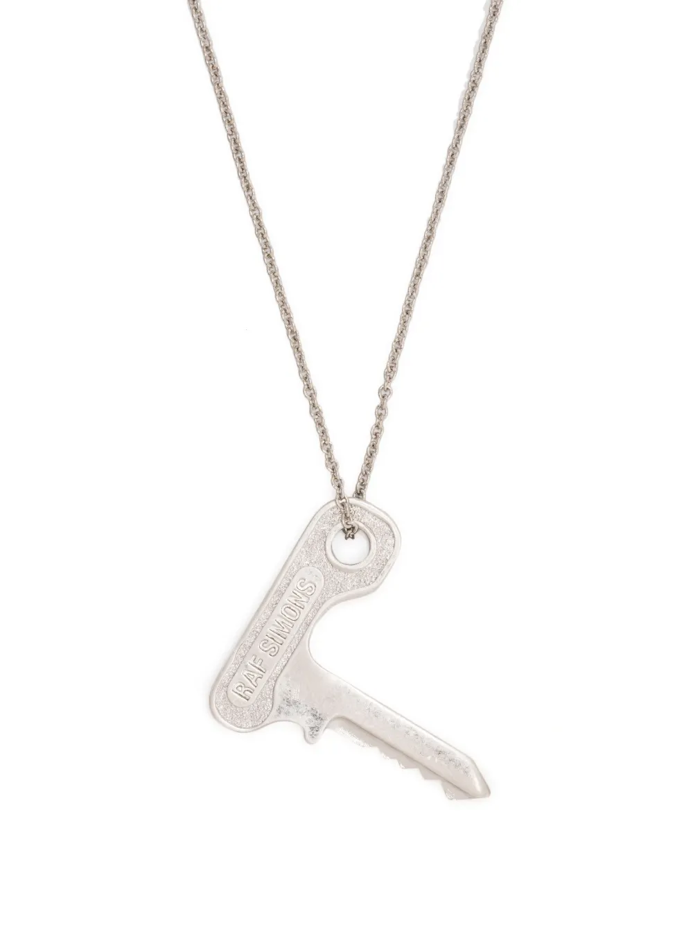 Цепочка на шею с подвеской Raf Simons, серебяный
Цепочка на шею с подвеской Raf Simons, серебяный