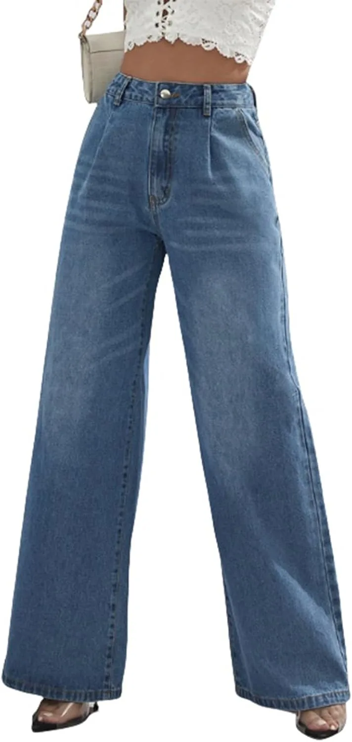 Женские джинсы Wide Leg High Waisted Stretchy Denim
Женские джинсы Wide Leg High Waisted Stretchy Denim