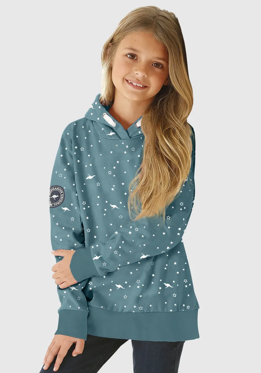 Толстовка KangaROOS с капюшоном и боковыми карманами, цвет Petrol
Толстовка KangaROOS с капюшоном и боковыми карманами, цвет Petrol