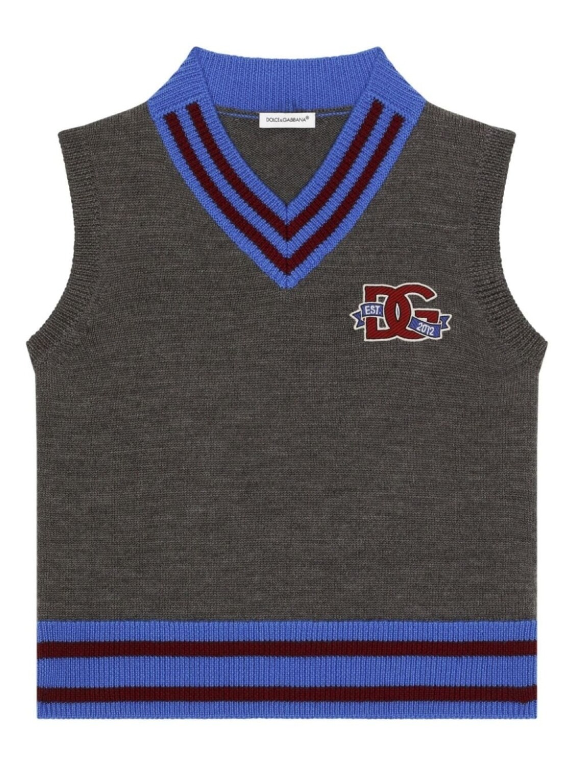 Dolce & Gabbana Kids жилет с вышитым логотипом, серый
Dolce & Gabbana Kids жилет с вышитым логотипом, серый