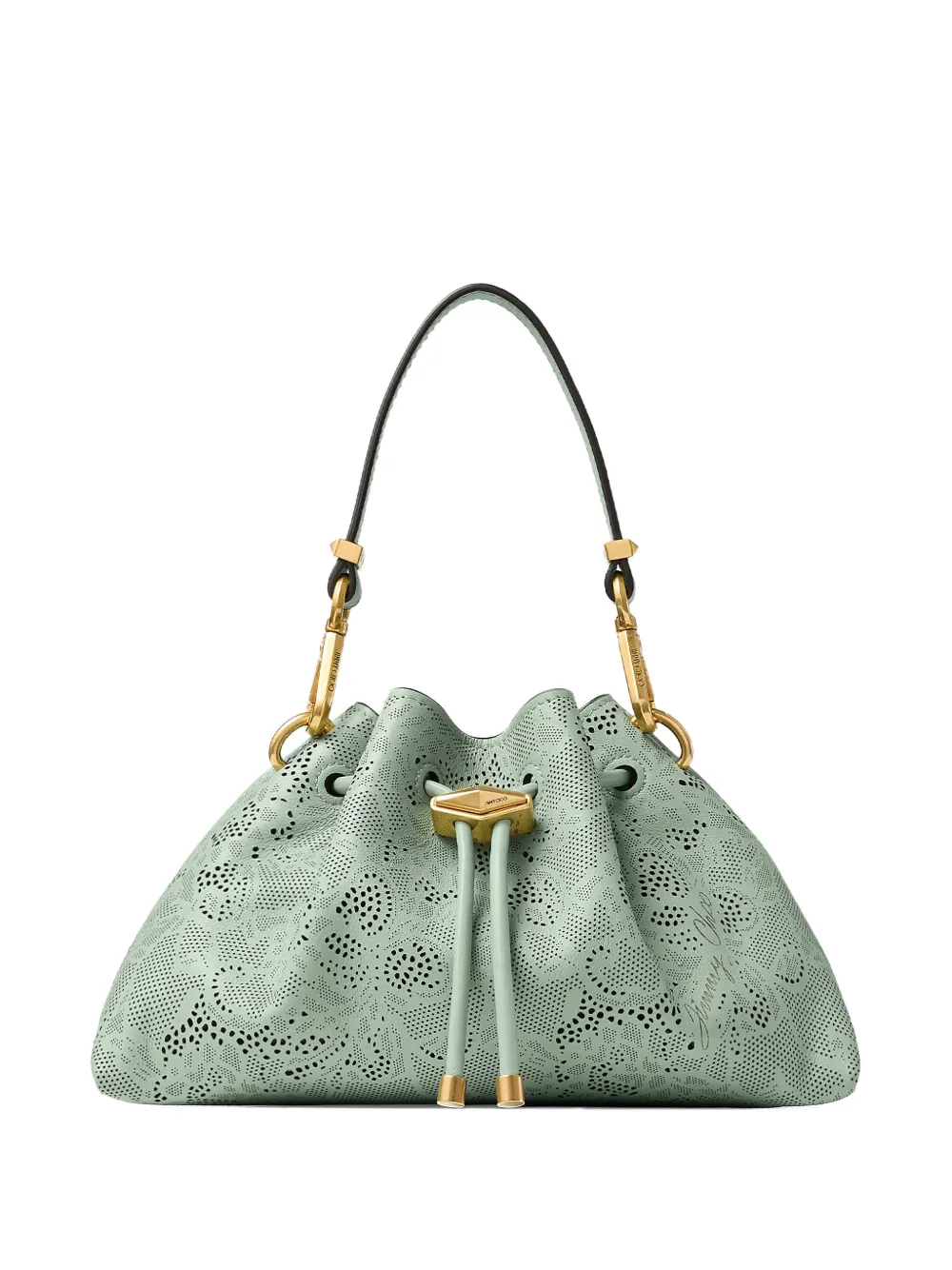 Маленькая сумка на плечо Cinch с перфорацией Jimmy Choo, зеленый
Маленькая сумка на плечо Cinch с перфорацией Jimmy Choo, зеленый