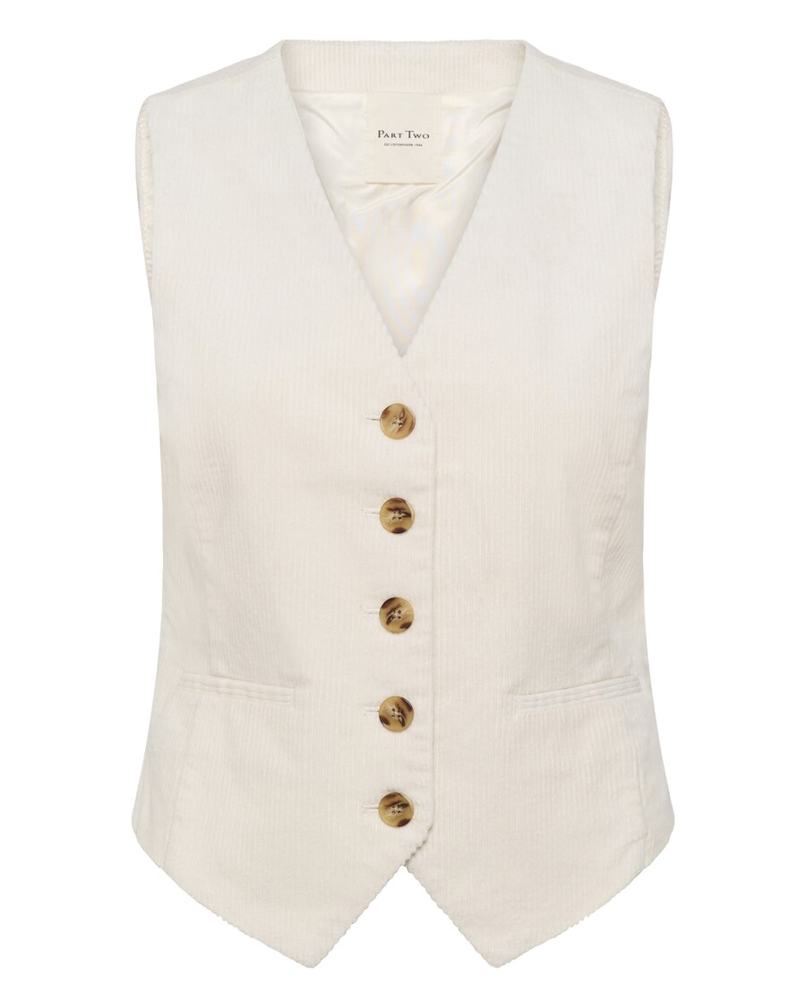 Жилет Part Two Linka, кремовый
Жилет Part Two Linka, кремовый