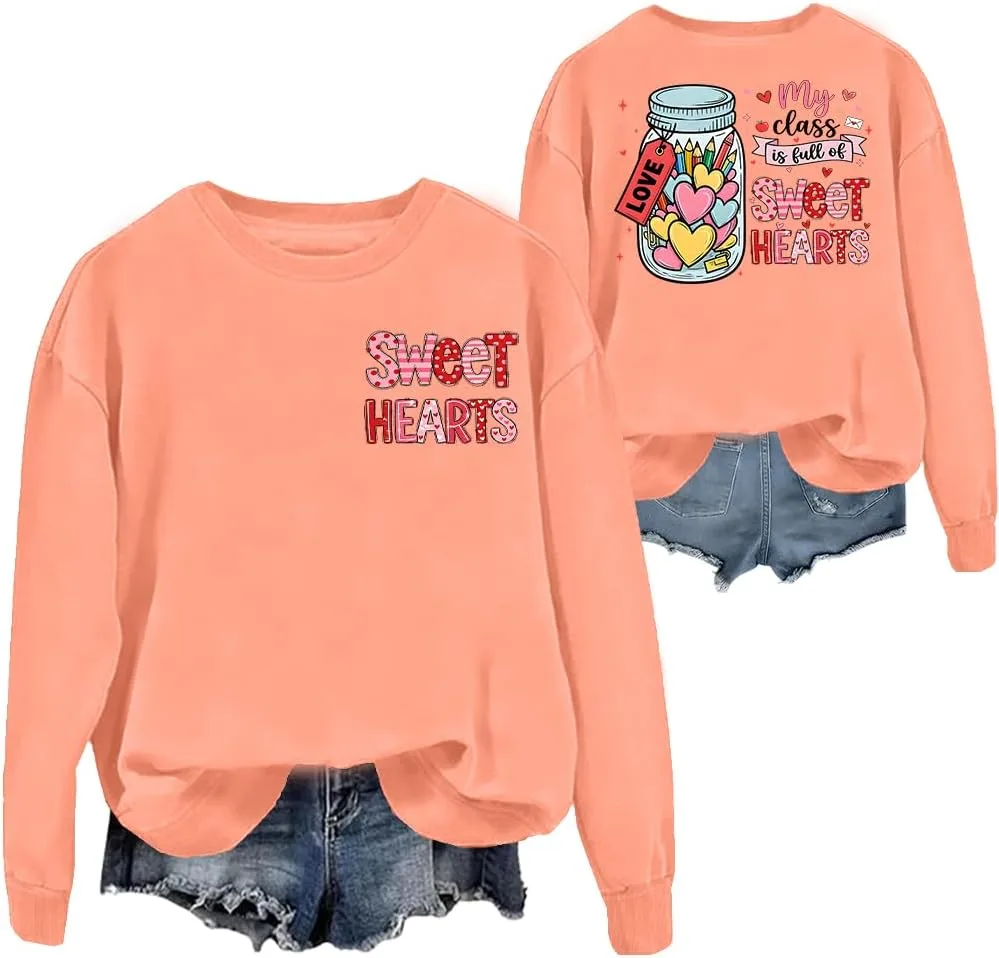 Толстовка My Class Is Full Of Sweethearts, милая худи для учителя на День святого Валентина woati
Толстовка My Class Is Full Of Sweethearts, милая худи для учителя на День святого Валентина woati