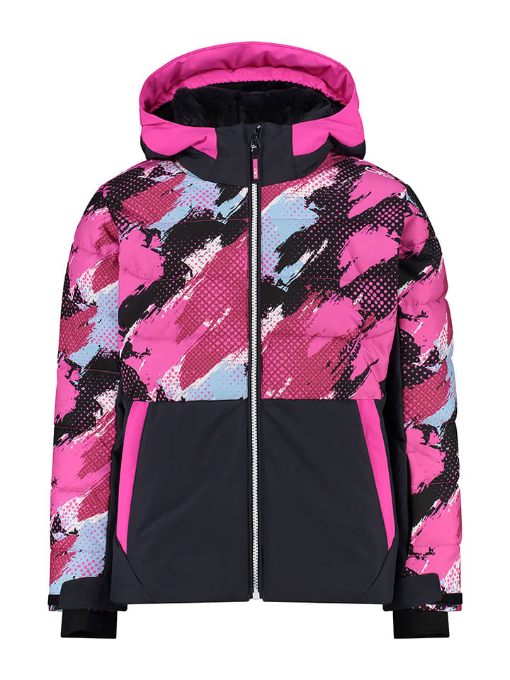 Куртка для лыж/сноуборда розового/черного цвета CMP
Куртка для лыж/сноуборда розового/черного цвета CMP