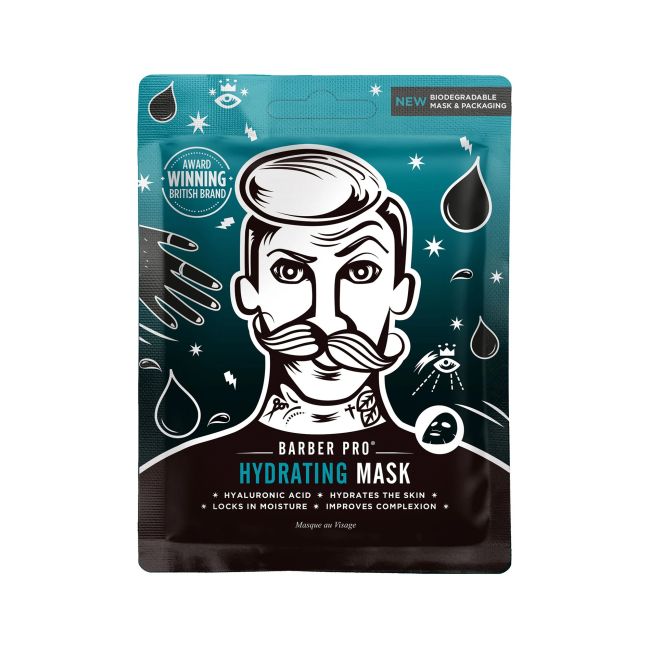 Увлажняющая маска для лица для мужчин Barber Pro, 23 мл
Увлажняющая маска для лица для мужчин Barber Pro, 23 мл