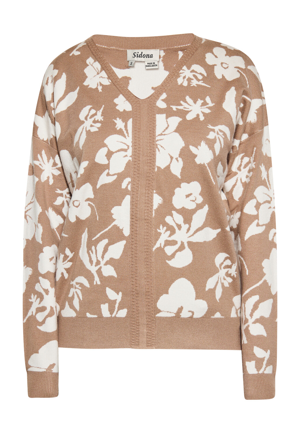 Свитер Sidona, цвет TAUPE WOLLWEISS 
Свитер Sidona, цвет TAUPE WOLLWEISS