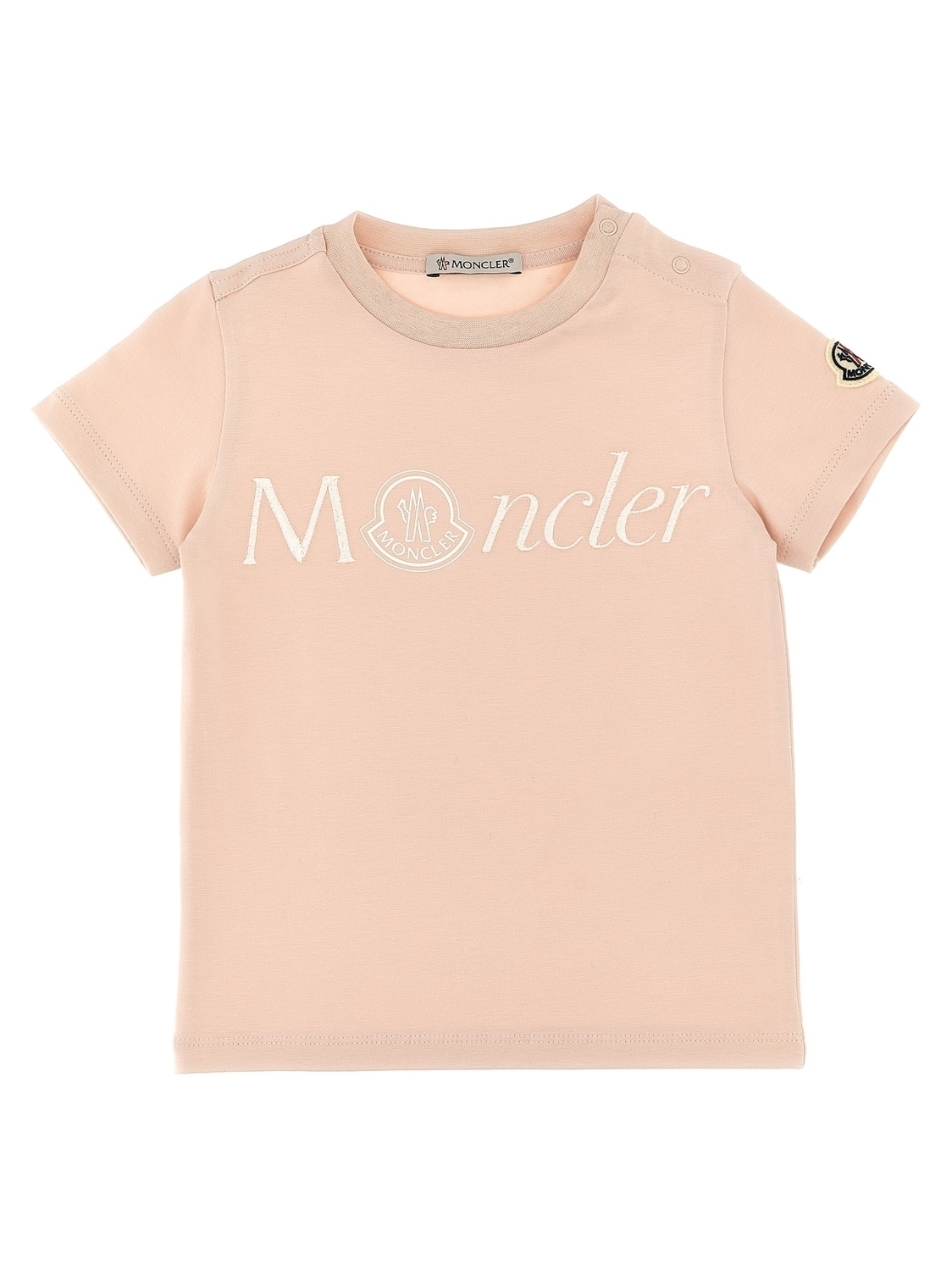 Футболка с логотипом Moncler Enfant, розовый
Футболка с логотипом Moncler Enfant, розовый