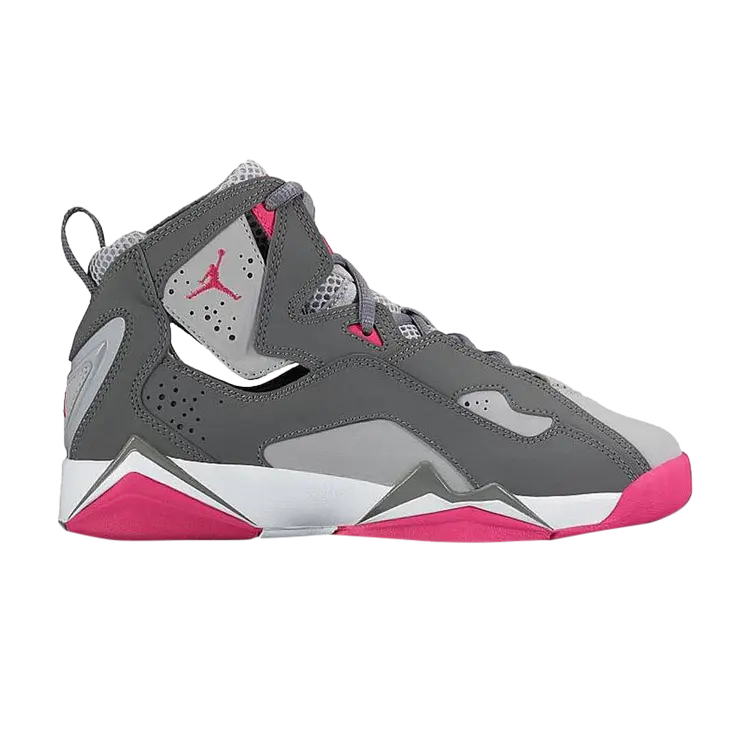 Кроссовки Air Jordan Jordan True Flight GG 'Cool Grey Pink', серый 
Кроссовки Air Jordan Jordan True Flight GG 'Cool Grey Pink', серый