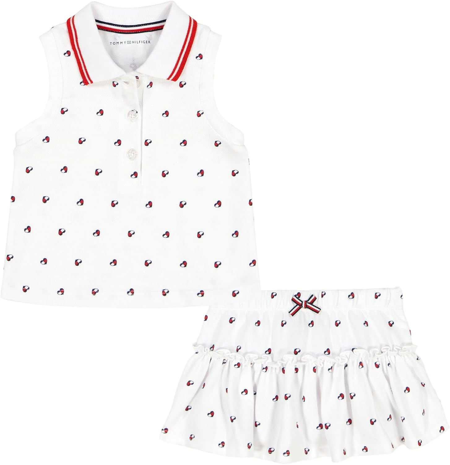Комплект из двух шорт для девочек Tommy Hilfiger Baby Girls, Bright White Print
Комплект из двух шорт для девочек Tommy Hilfiger Baby Girls, Bright White Print