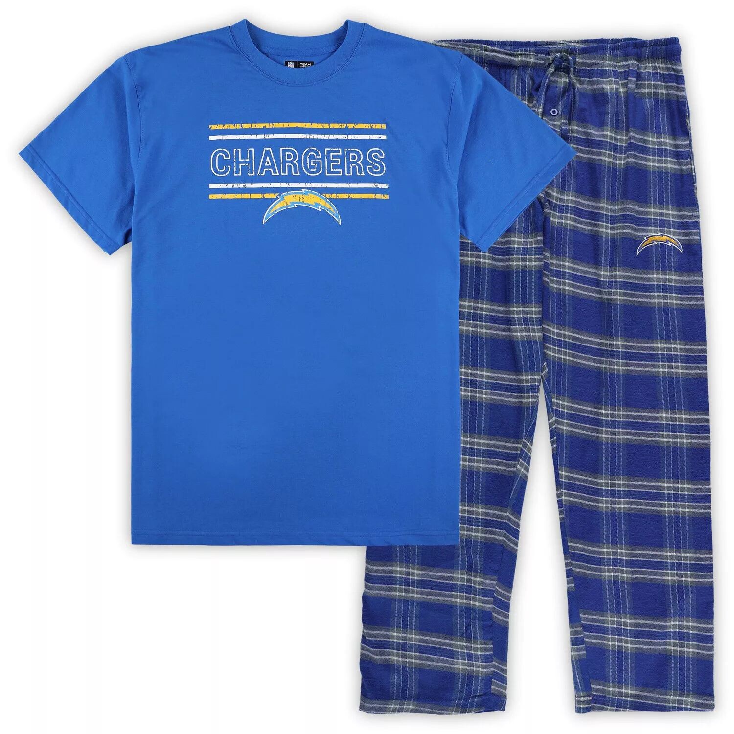 Мужской фланелевой спальный комплект Concepts Sport Blue/Grey Los Angeles Chargers Big & Tall
Мужской фланелевой спальный комплект Concepts Sport Blue/Grey Los Angeles Chargers Big & Tall