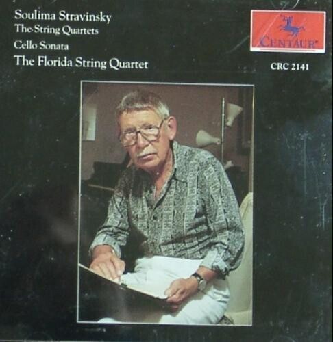 CD диск Stravinky, Soulima / Florida Str Qtet: String Trios / Cello Sta
CD диск Stravinky, Soulima / Florida Str Qtet: String Trios / Cello Sta