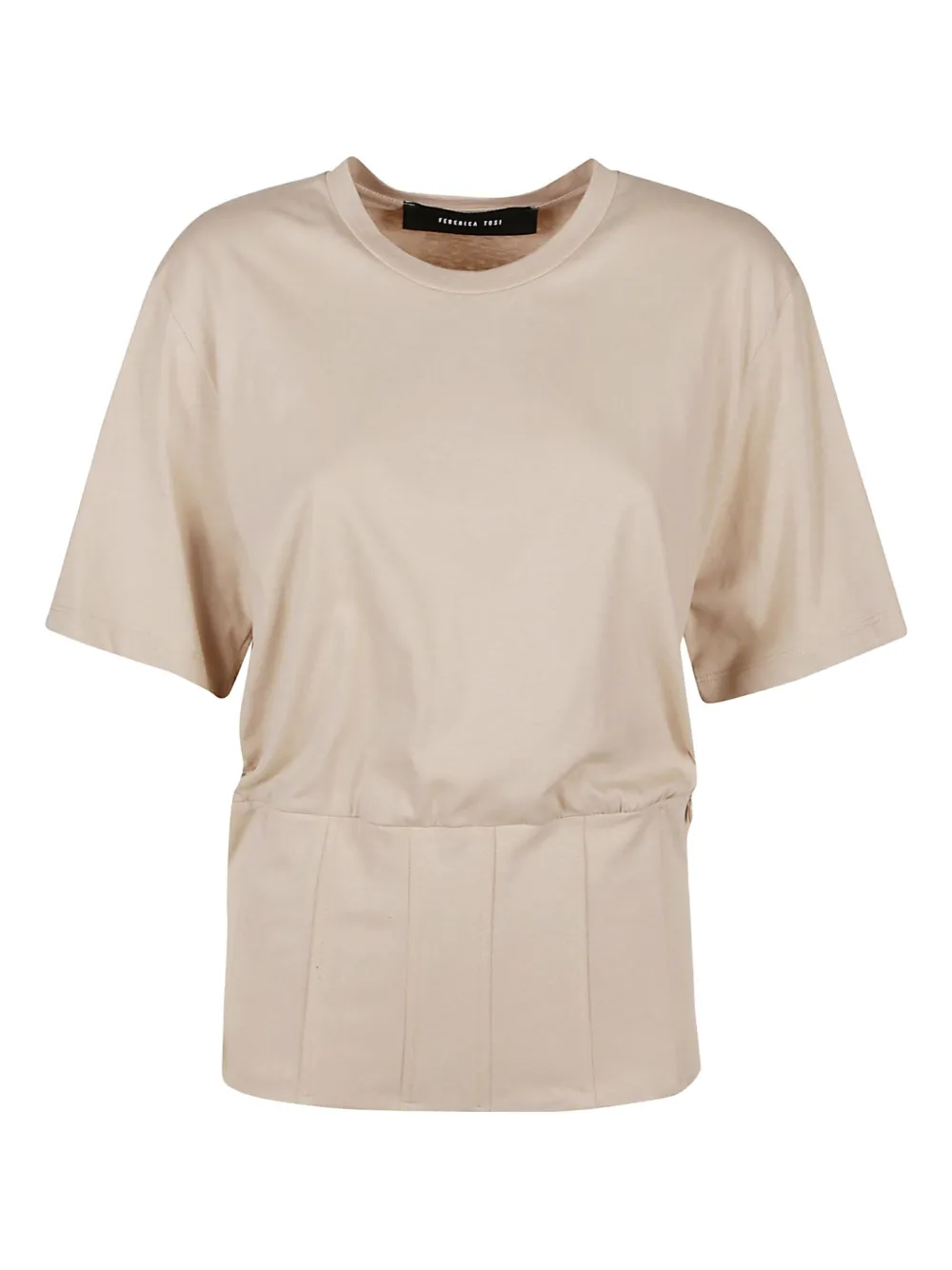 Топ с панелями Federica Tosi, нейтральный
Топ с панелями Federica Tosi, нейтральный