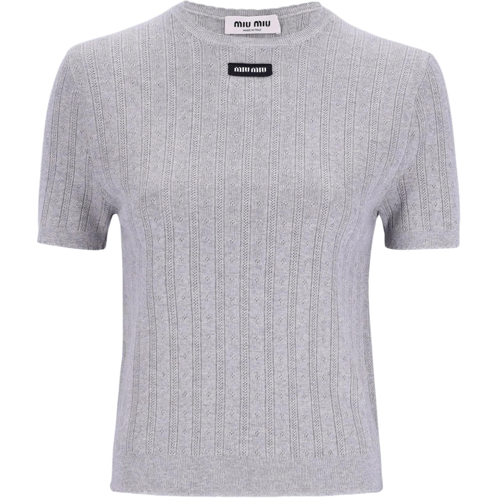 MIU MIU Топ женский серый
MIU MIU Топ женский серый