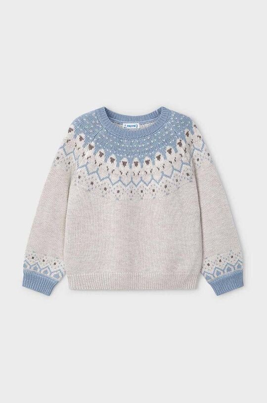 Детский свитер из смесовой шерсти Mayoral, синий
Детский свитер из смесовой шерсти Mayoral, синий