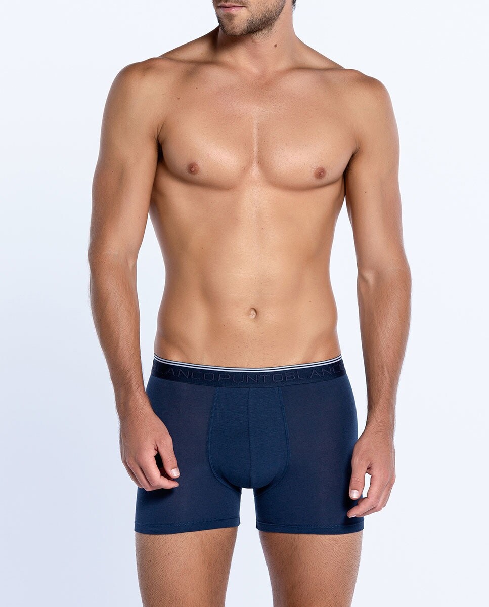 Мужское нижнее белье. В упаковке 2 труса-боксера из бамбука: 95 % и эластана: 5 %. Плоские внутренние швы Punto Blanco, синий
Мужское нижнее белье. В упаковке 2 труса-боксера из бамбука: 95 % и эластана: 5 %. Плоские внутренние швы Punto Blanco, синий