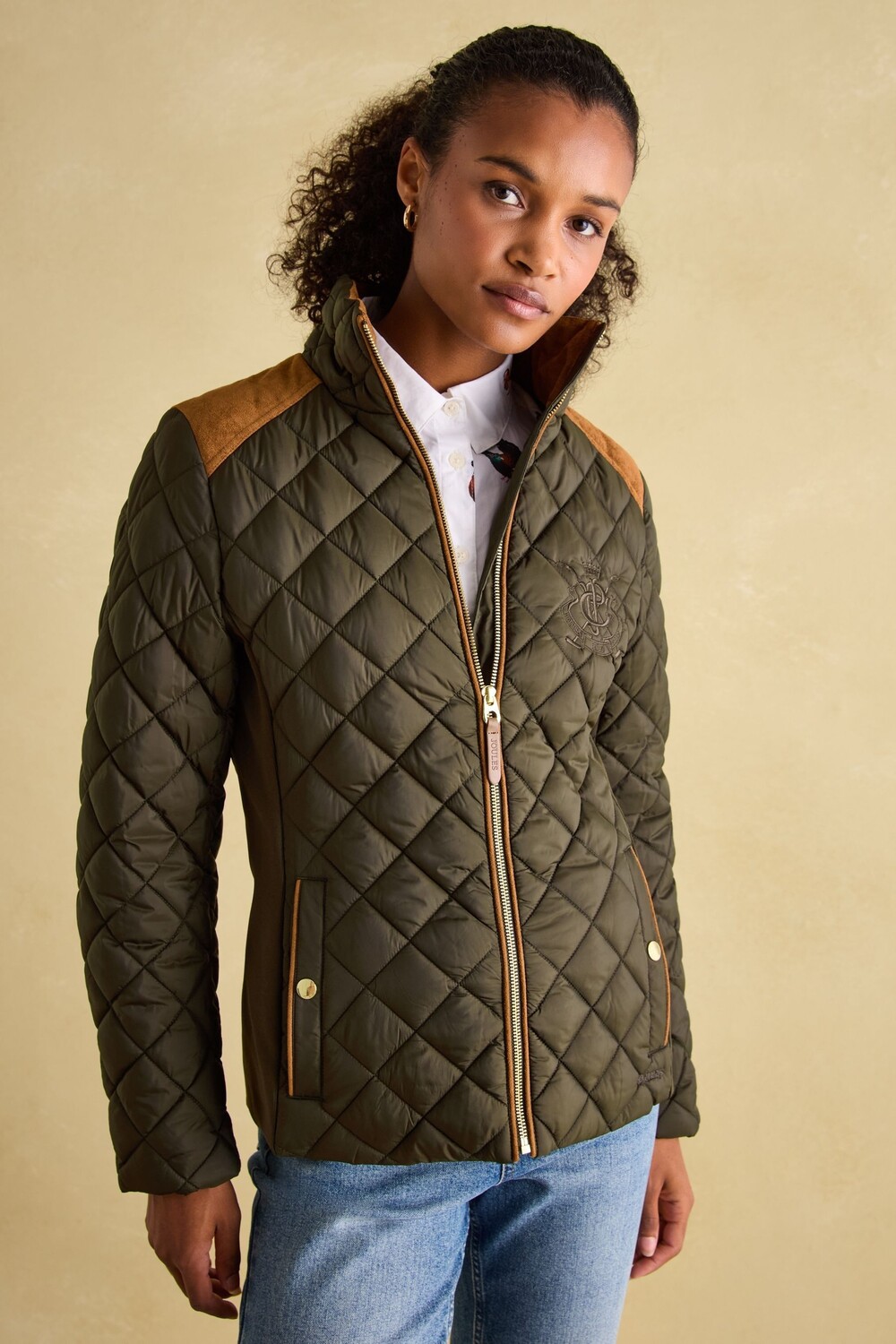 Пальто Braemar luxe с ромбовидным узором, водонепроницаемое Joules, зеленый
Пальто Braemar luxe с ромбовидным узором, водонепроницаемое Joules, зеленый