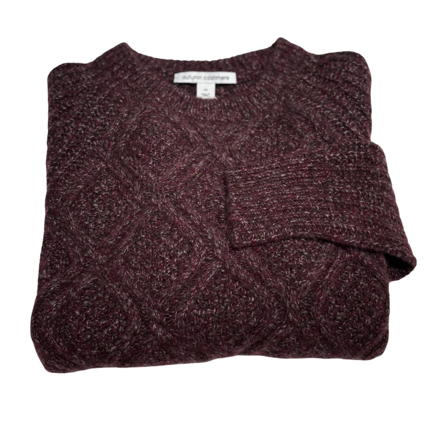 Женский свитер с косами и воротником-гольф в цвете "мускатный" Autumn Cashmere, Mulled Wine
Женский свитер с косами и воротником-гольф в цвете "мускатный" Autumn Cashmere, Mulled Wine