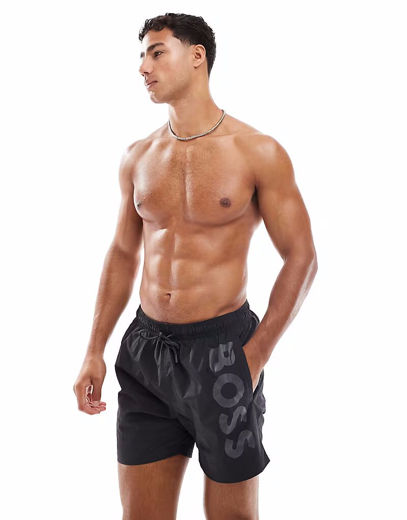 Плавки-шорты Boss Octopus черного цвета
Плавки-шорты Boss Octopus черного цвета