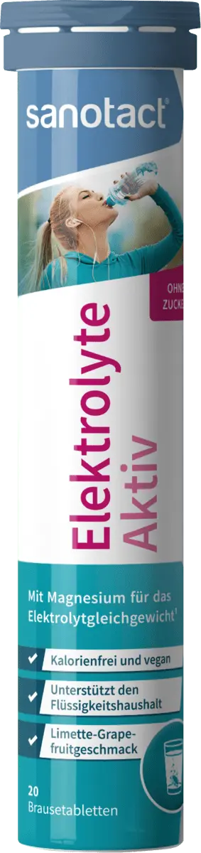 Электролит актив шипучие таблетки 20 шт. по 82 г. sanotact
Электролит актив шипучие таблетки 20 шт. по 82 г. sanotact
