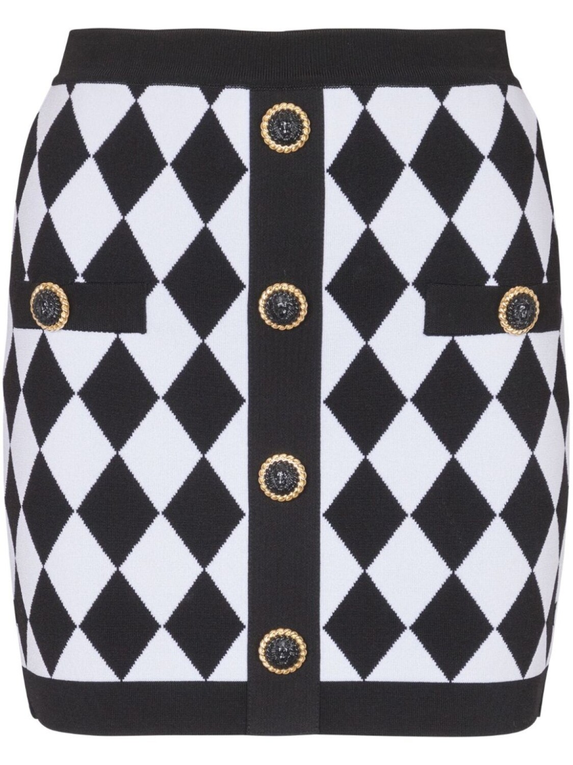 Balmain юбка мини вязки интарсия, черный
Balmain юбка мини вязки интарсия, черный