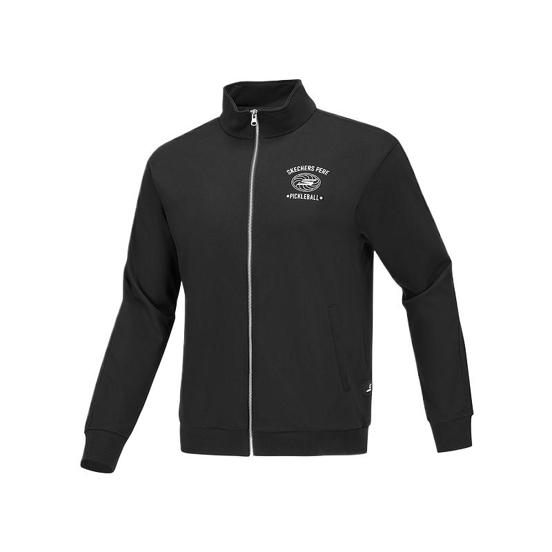 Skechers Мужская спортивная куртка угольно-черная, Carbon Black-0018
Skechers Мужская спортивная куртка угольно-черная, Carbon Black-0018