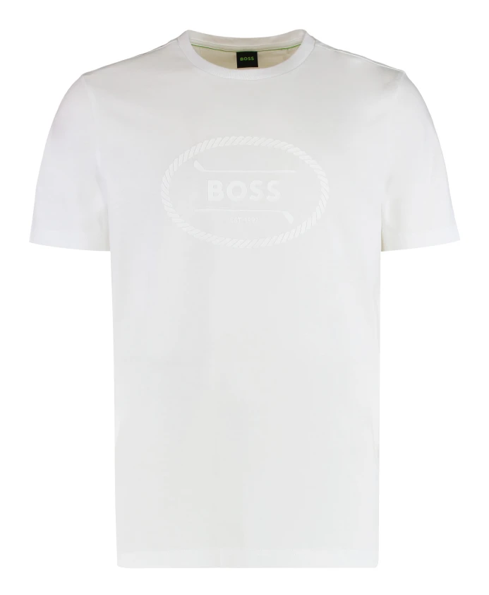 Футболка с круглым вырезом Hugo, белый
Футболка с круглым вырезом Hugo, белый