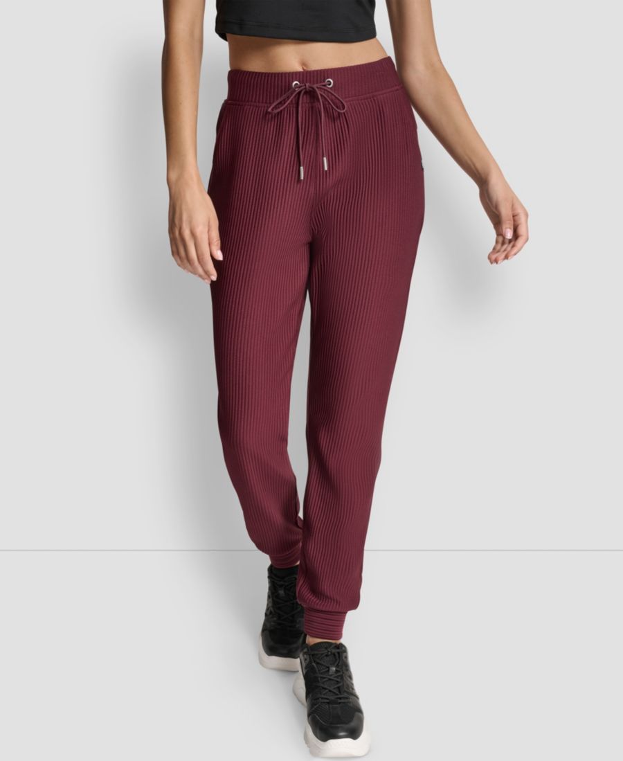 Женские спортивные брюки Tech Ottoman с манжетами и высокой посадкой DKNY, Syrah
Женские спортивные брюки Tech Ottoman с манжетами и высокой посадкой DKNY, Syrah