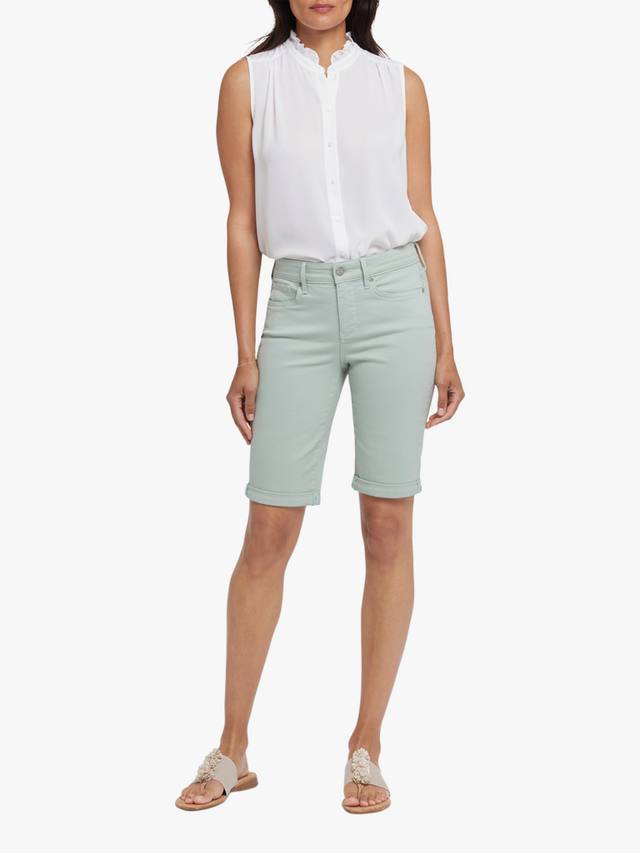 Свободные шорты из льняной смеси NYDJ, Tomatillo
Свободные шорты из льняной смеси NYDJ, Tomatillo