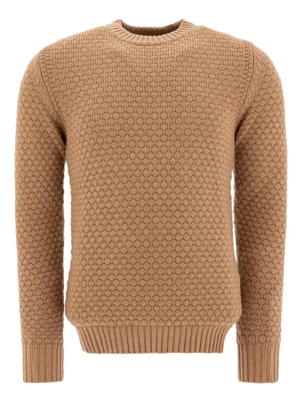 Ребристый свитер с круглым вырезом RAKKI, коричневый
Ребристый свитер с круглым вырезом RAKKI, коричневый