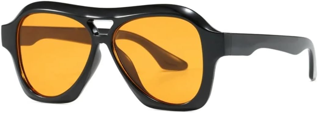 Солнцезащитные очки с защитой от УФ-излучения UV400 | Увеличенная оправа | Линзы конфетных цветов для занятий спортом на открытом воздухе и вождения DSVIGF, Black Orange
Солнцезащитные очки с защитой от УФ-излучения UV400 | Увеличенная оправа | Линзы конфетных цветов для занятий спортом на открытом воздухе и вождения DSVIGF, Black Orange