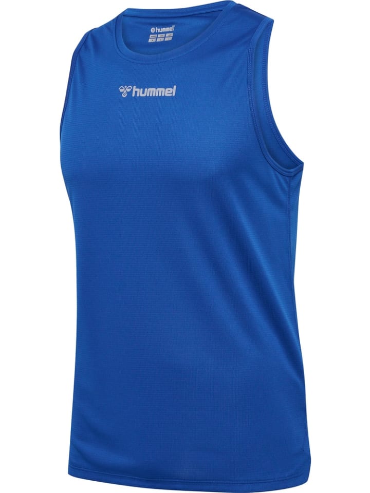 Футболка "Hmlrun Singlet S/L" синего цвета Hummel
Футболка "Hmlrun Singlet S/L" синего цвета Hummel