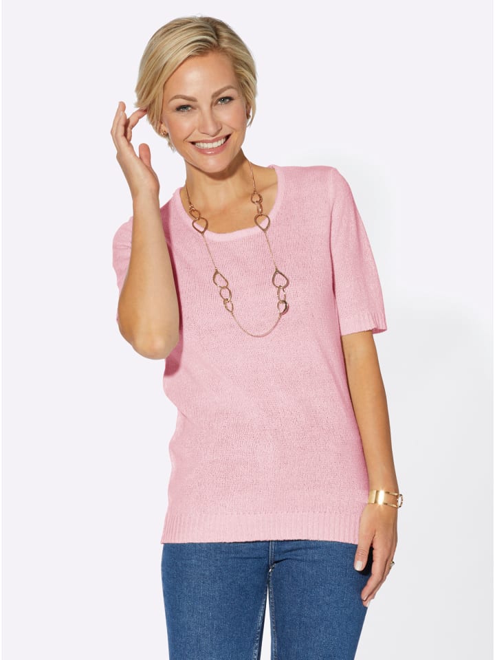 Свитер с круглым вырезом розового цвета WITT WEIDEN
Свитер с круглым вырезом розового цвета WITT WEIDEN