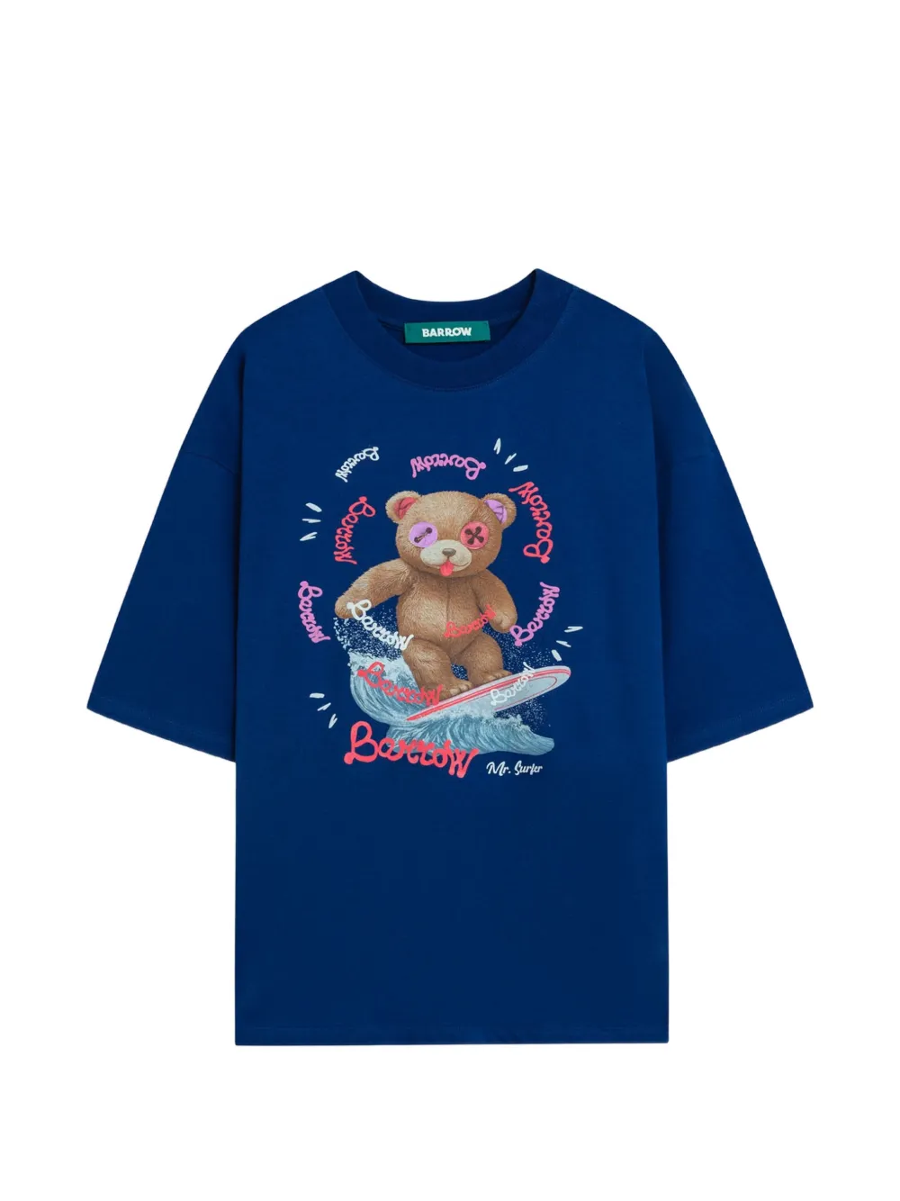 Футболка с круглым вырезом и принтом Barrow, синий
Футболка с круглым вырезом и принтом Barrow, синий