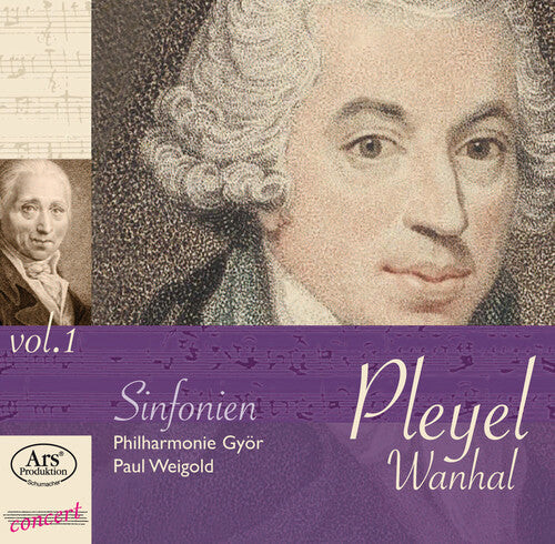 CD диск Pleyel / Vanhal / Gyor Philharmonic Orch / Weigold: Pleyel Sinfonien 1
CD диск Pleyel / Vanhal / Gyor Philharmonic Orch / Weigold: Pleyel Sinfonien 1