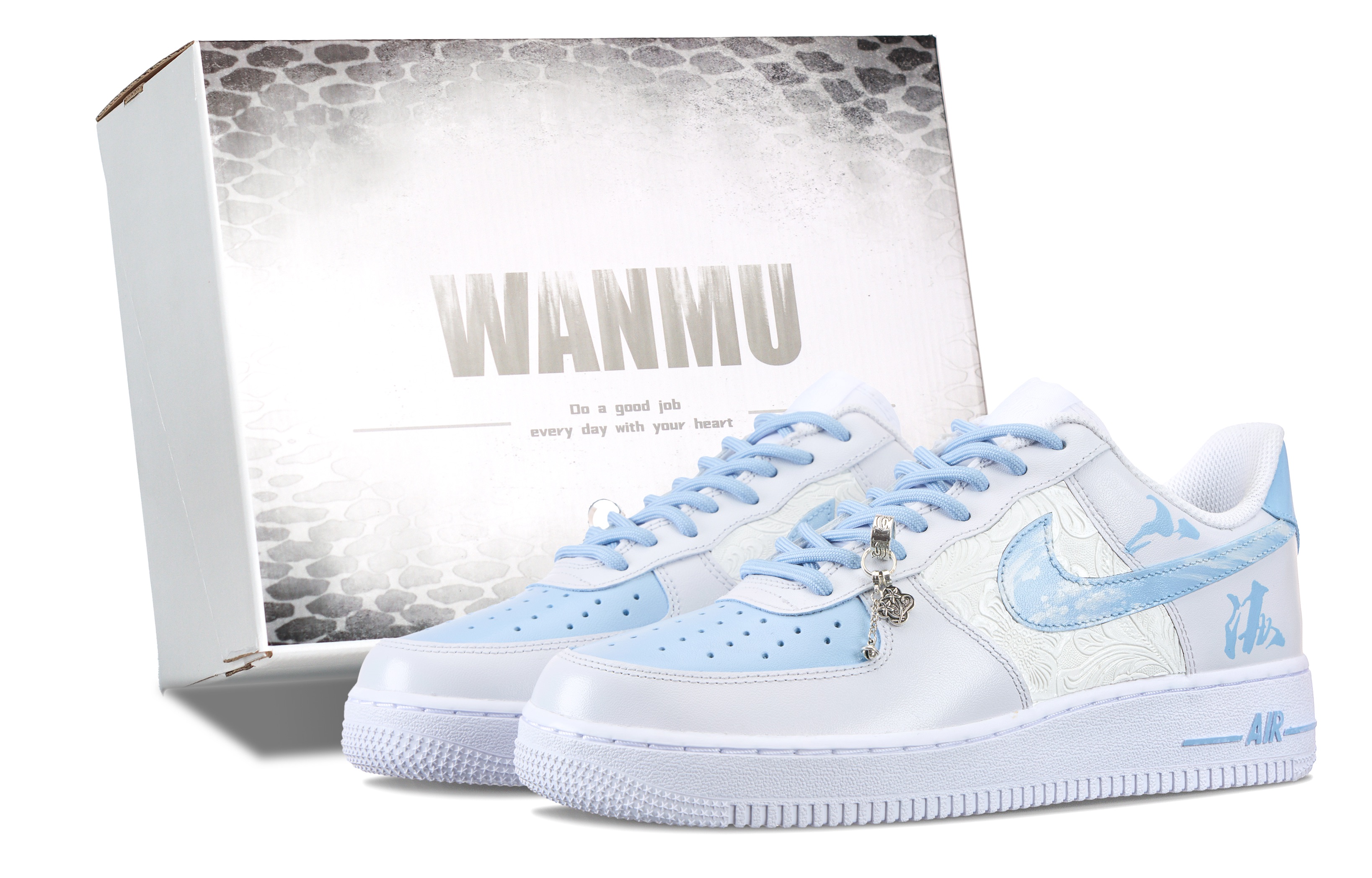 Nike Кроссовки Air Force 1 Pick Up The Mountains And Seas с низким верхом, противоскользящие, износостойкие, мужские, сине-белые
Nike Кроссовки Air Force 1 Pick Up The Mountains And Seas с низким верхом, противоскользящие, износостойкие, мужские, сине-белые