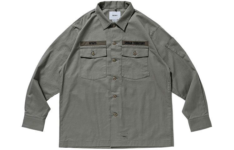 Мужская рубашка WTAPS, коричневый
Мужская рубашка WTAPS, коричневый