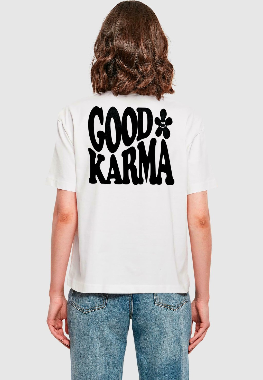 Футболка с принтом GOOD KARMA HAPPY FLOWER TEE Mister Tee, белый
Футболка с принтом GOOD KARMA HAPPY FLOWER TEE Mister Tee, белый