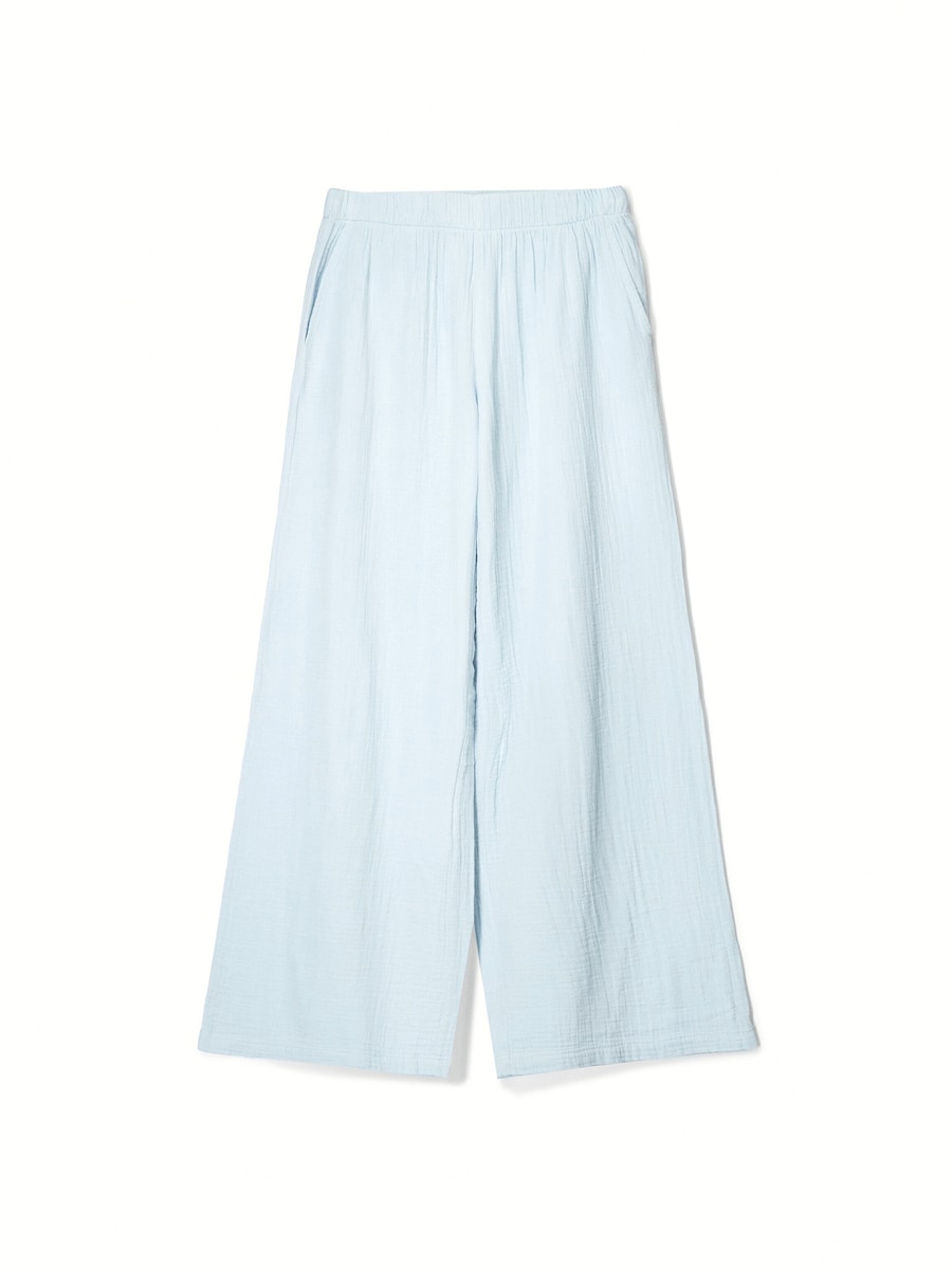 Широкие брюки Bershka, Pastel Blue
Широкие брюки Bershka, Pastel Blue