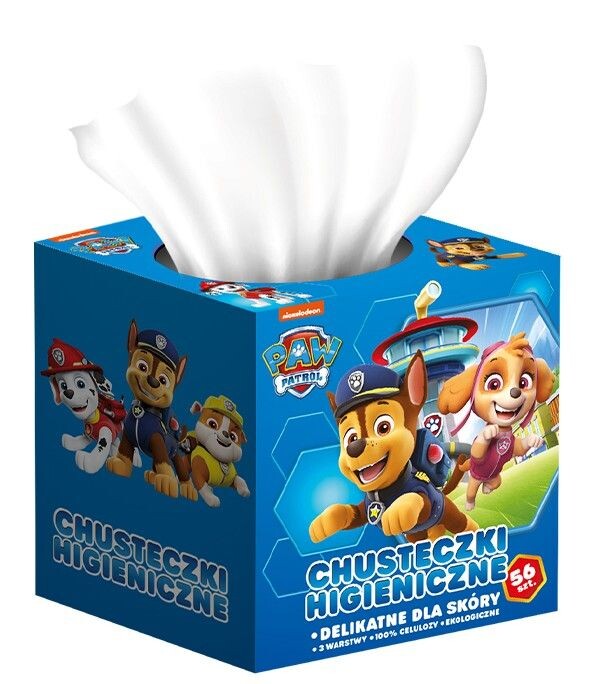 Носовые платки Psi Patrol, 56 шт
Носовые платки Psi Patrol, 56 шт