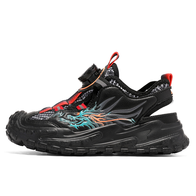 Противоскользящие, дышащие, легкие детские сандалии для детей Izumi Chiryū, черный
Противоскользящие, дышащие, легкие детские сандалии для детей Izumi Chiryū, черный