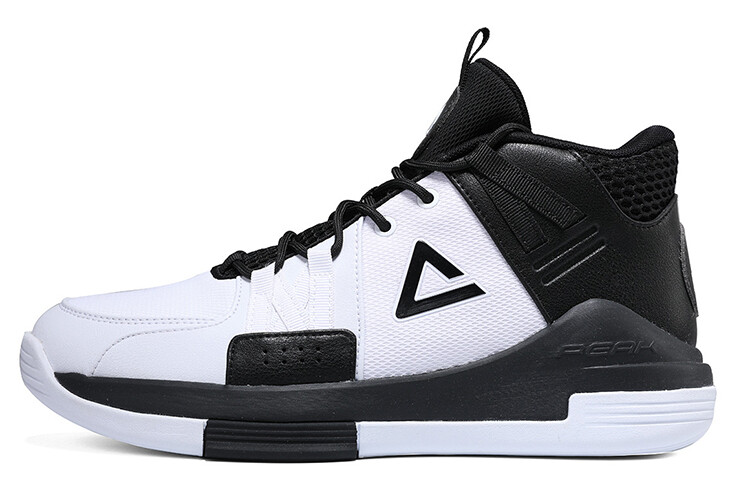 Баскетбольные кроссовки мужские высокие белые/черные Peak
Баскетбольные кроссовки мужские высокие белые/черные Peak