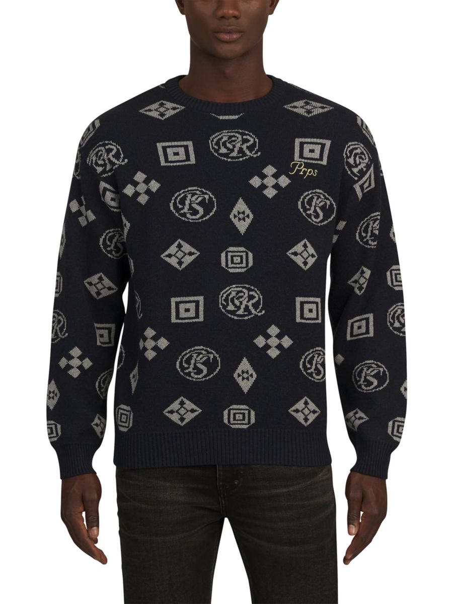 Свитер Silverton с круглым вырезом Prps, темно-синий 
Свитер Silverton с круглым вырезом Prps, темно-синий