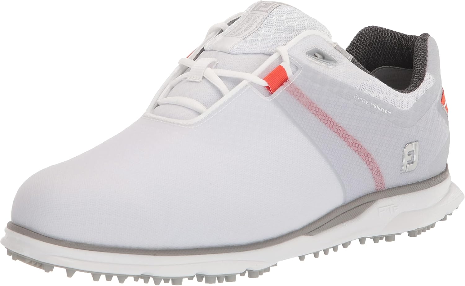 Мужская обувь для гольфа Footjoy Prosl Carbon, белый/оранжевый
Мужская обувь для гольфа Footjoy Prosl Carbon, белый/оранжевый
