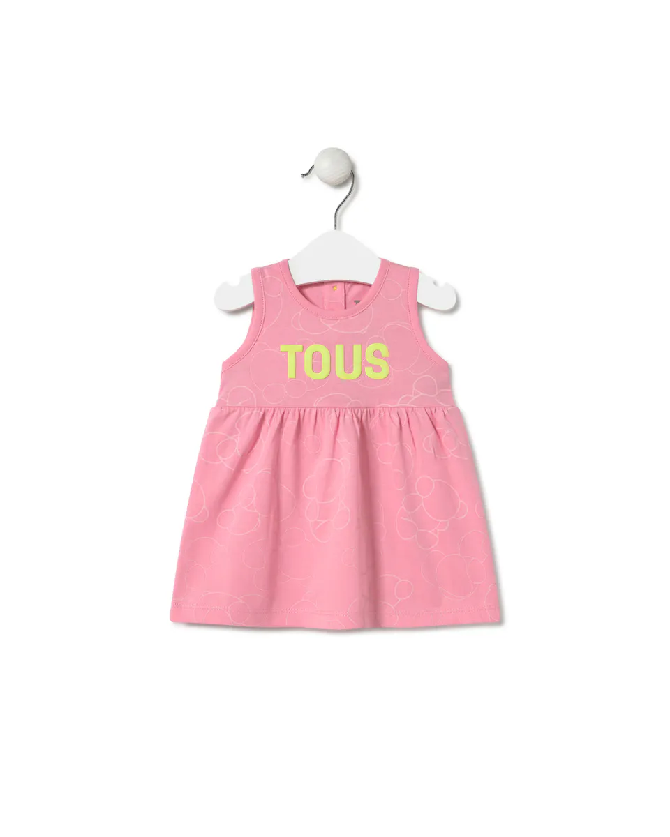 Детское платье для девочки из хлопка с принтом Bol Bear Tous, розовый
Детское платье для девочки из хлопка с принтом Bol Bear Tous, розовый