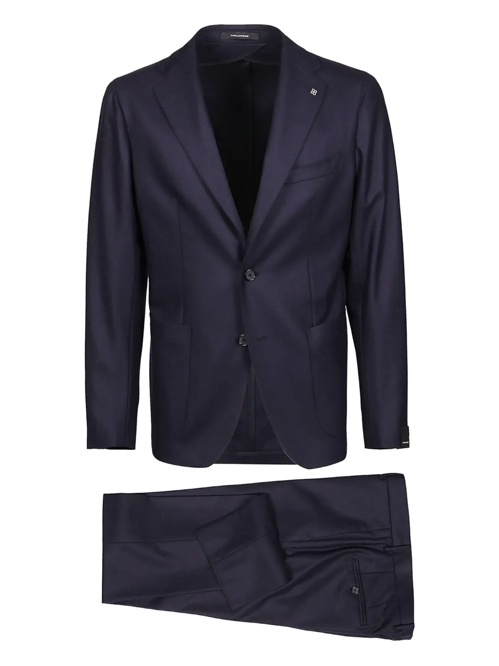 Однобортный шерстяной костюм TAGLIATORE, синий 
Однобортный шерстяной костюм TAGLIATORE, синий