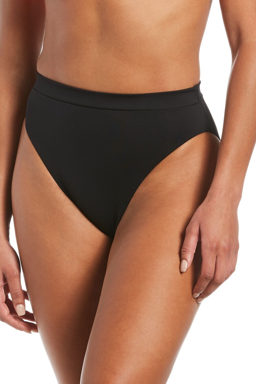 Трусики бикини с высокой талией для плавания Nike, черный
Трусики бикини с высокой талией для плавания Nike, черный